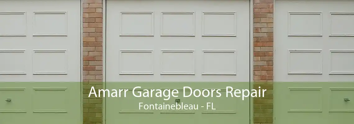 Amarr Garage Doors Repair Fontainebleau - FL