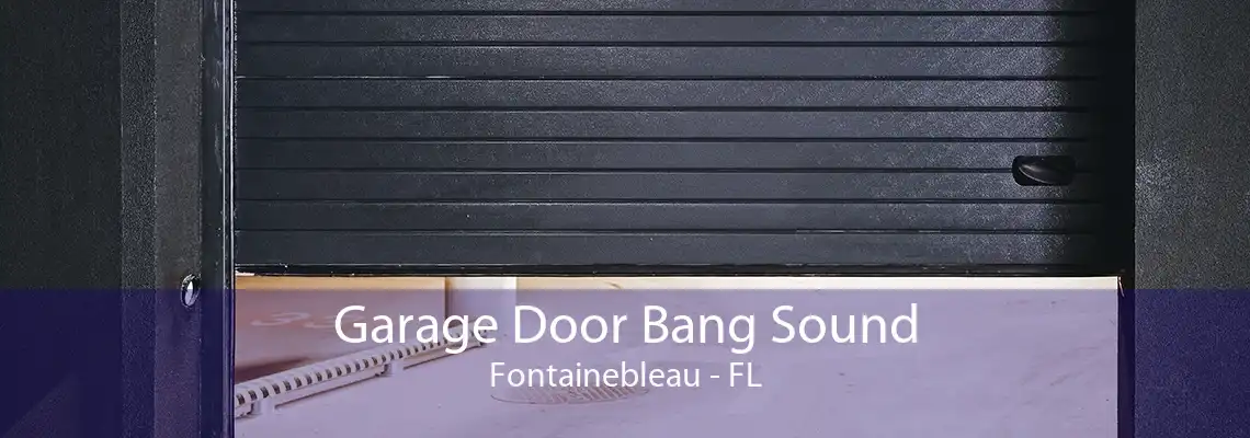 Garage Door Bang Sound Fontainebleau - FL