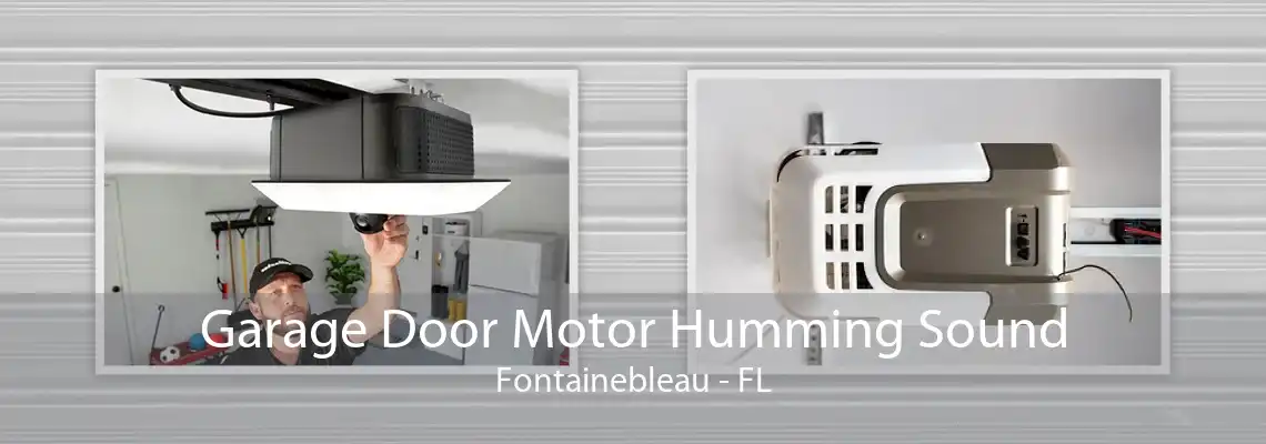 Garage Door Motor Humming Sound Fontainebleau - FL