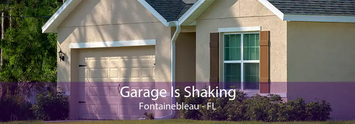 Garage Is Shaking Fontainebleau - FL