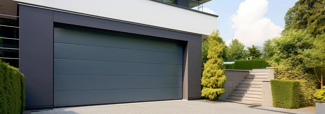 Haas Galvanized Steel Garage Door in Fontainebleau, FL