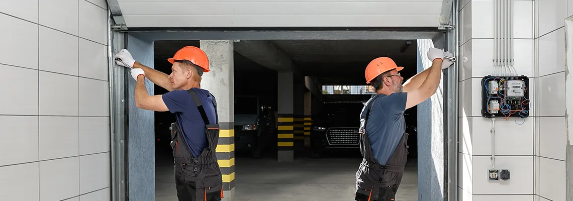 Wooden Garage Door Frame Repair in Fontainebleau, Florida